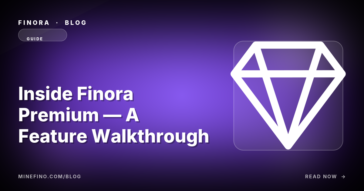What's Inside Finora Premium — A Complete Feature Walkthrough