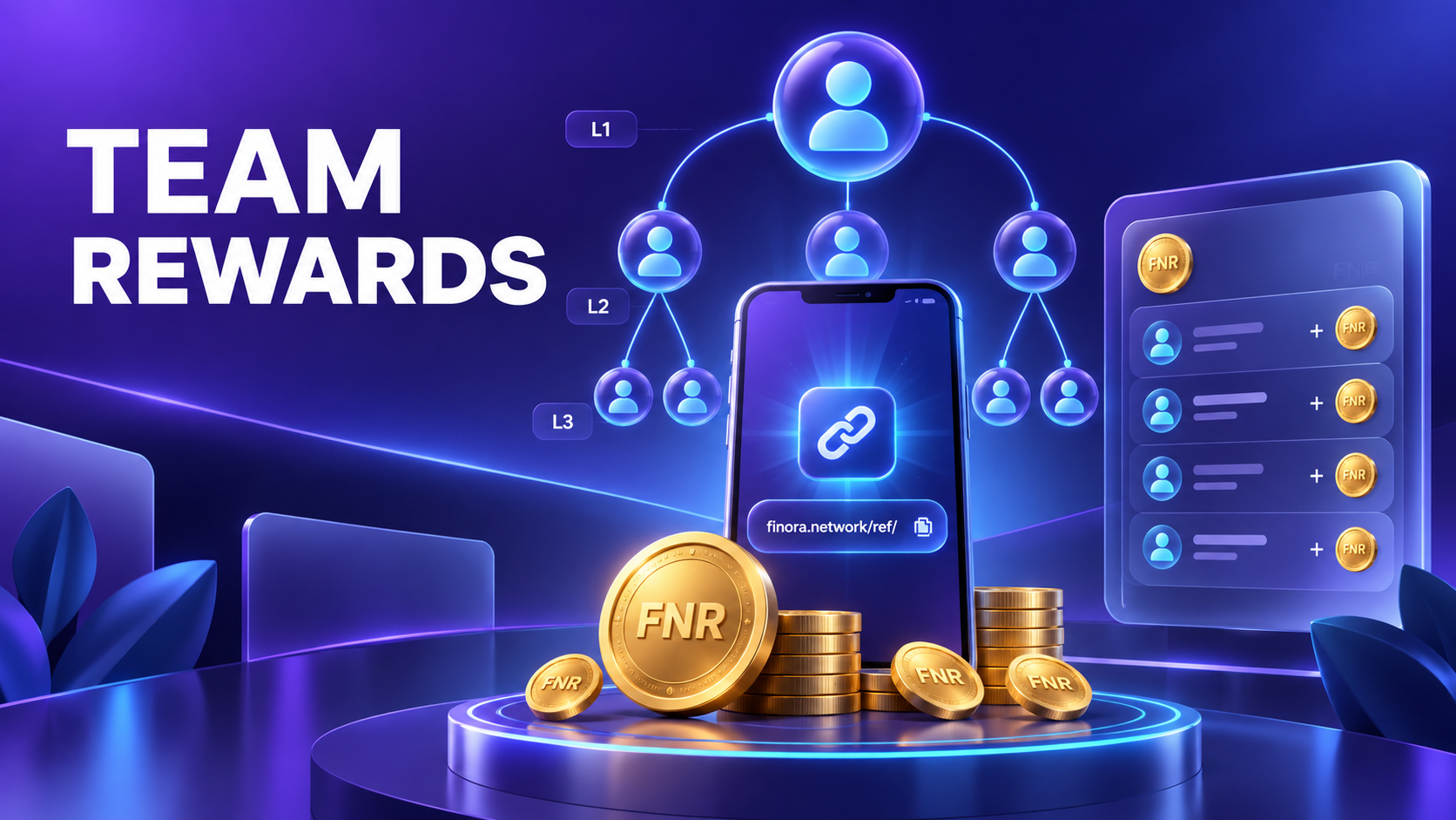 Finora Team, Referrals and Commissions: Complete Workflow